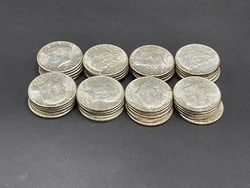 (40) 90% Silver 1964 Kennedy Half Dollars (1 of 3)