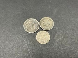 Three (3) Silver U.S. Type Coins - 2