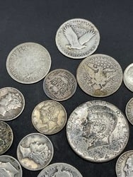 (4) Better Date Silver U.S. Coins Plus Extra Silver - 3