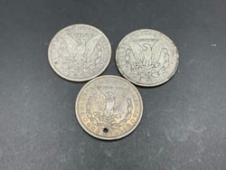 Three (3) U.S. Morgan Silver Dollars - 2