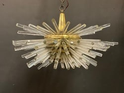 Bakalowits and Sohne "Miracle" Chandelier: .Bakalowits and Sohne "Miracle" Chandelier..Dimensions: 15 1/2” x 24”.Condition: Some prisms missing,cleaning needed. Please see photograph preview.