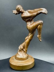 Patinated Bronze Dancer (1 of 5)