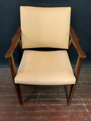 Mid Century Modern Commode Chair: Mid Century Modern Commode Chair.Dimensions: 34 1/2” x 22” x 24”.