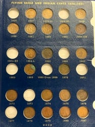 Whitman Indian Head Cents Book, Forty-Eight (48) Pennies w/ Key Dates (1 of 12)
