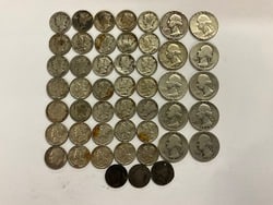 $6.30 Face 90% U.S. Silver Coins (1 of 3)