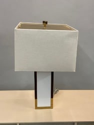 A Tall Single Contemporary Decorator Table Lamp (1 of 5)