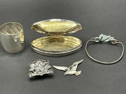 Five (5) Piece Compiled Sterling Silver Lot - 2