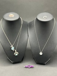 Compiled Sterling Silver Necklaces, Pendants and Barrette (1 of 6)