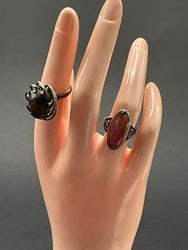Nine (9) Compiled Sterling Silver Rings - 3
