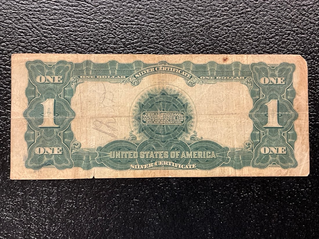U.S. Large Note Silver Certificate 1899 $1 Black Eagle - 2