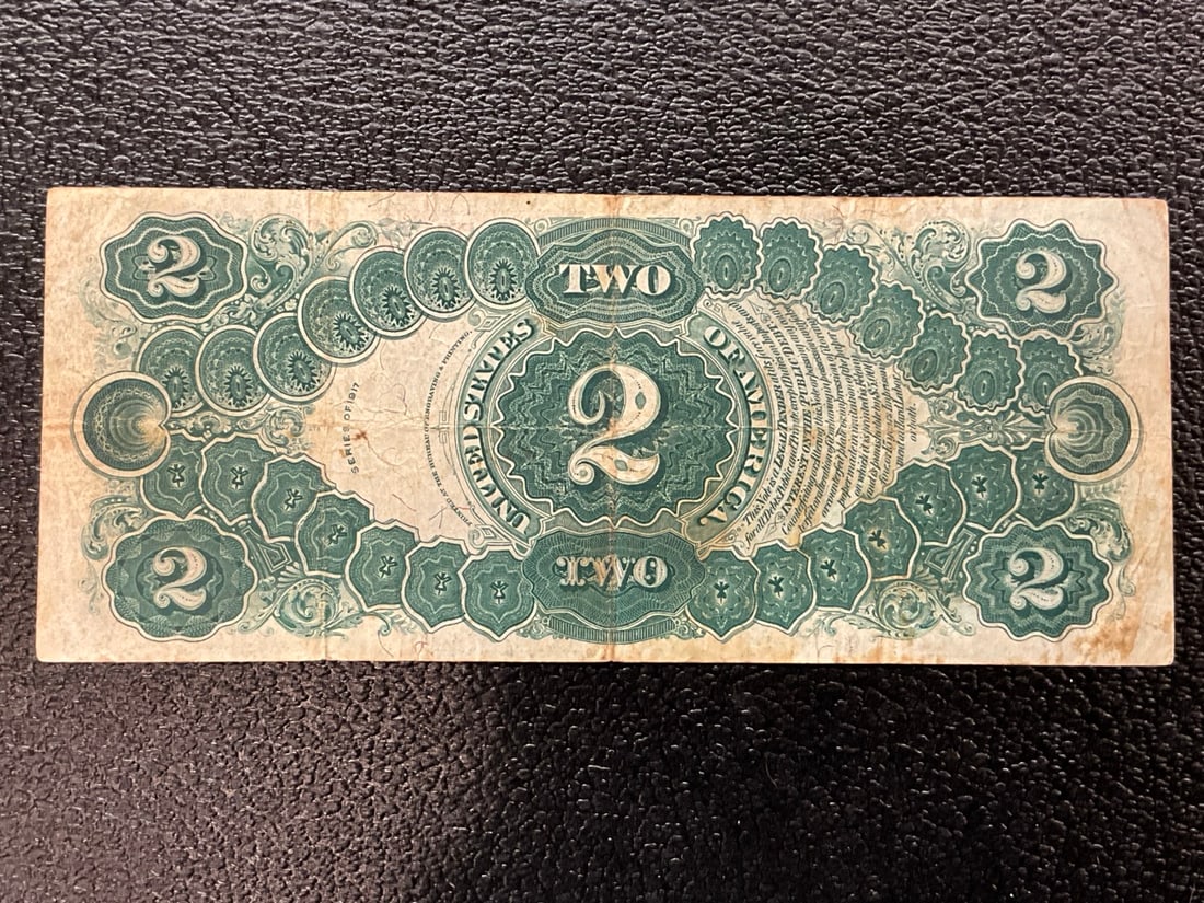 1917 $2 U.S. Red Seal Large Note - 2