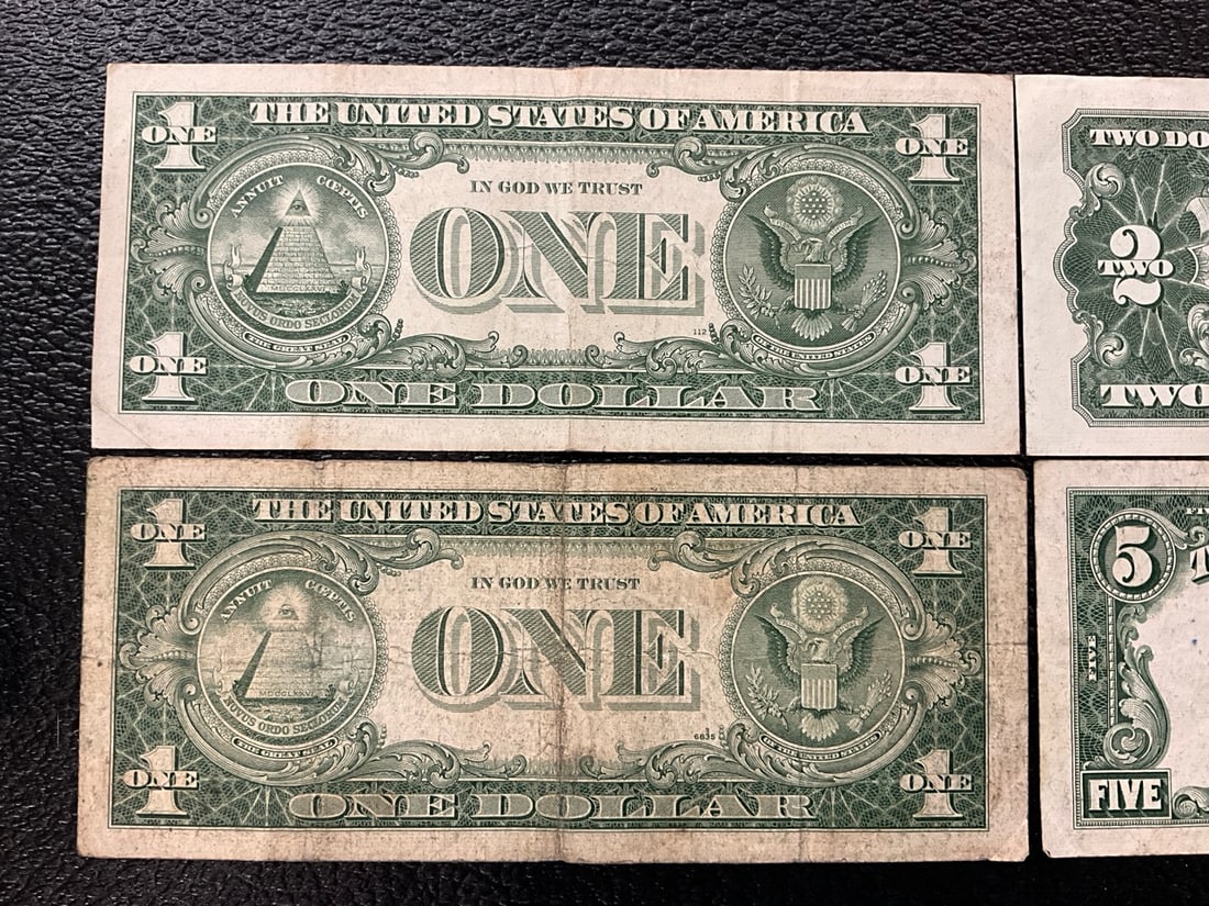Compiled U.S. Large and Small Bank Note Collection - 5