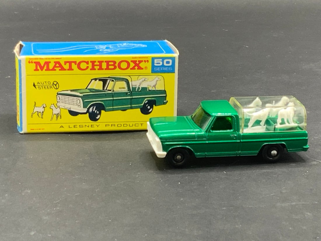 One (1) Vintage Matchbox Series #50 Kennel Truck (1 of 5)