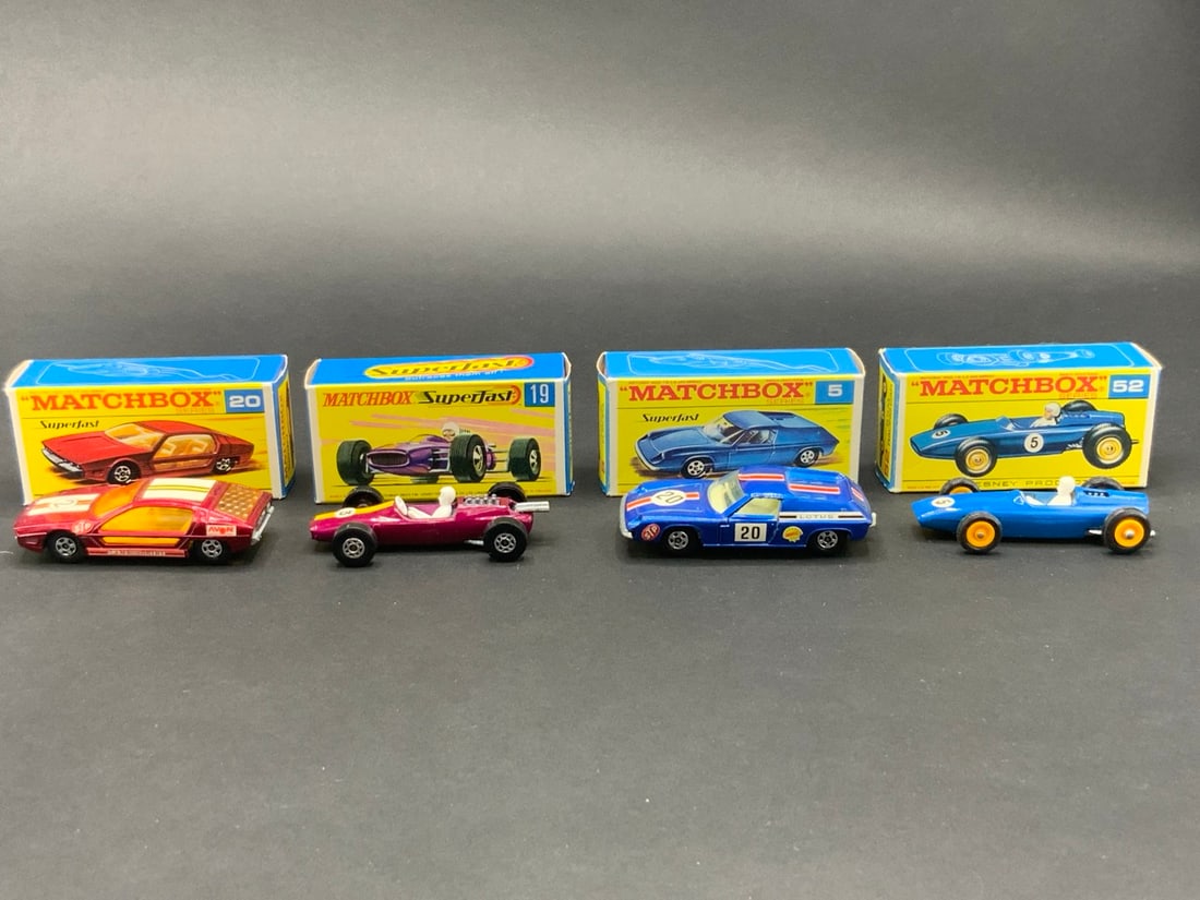 Four (4) Matchbox Superfast Cars (1 of 4)