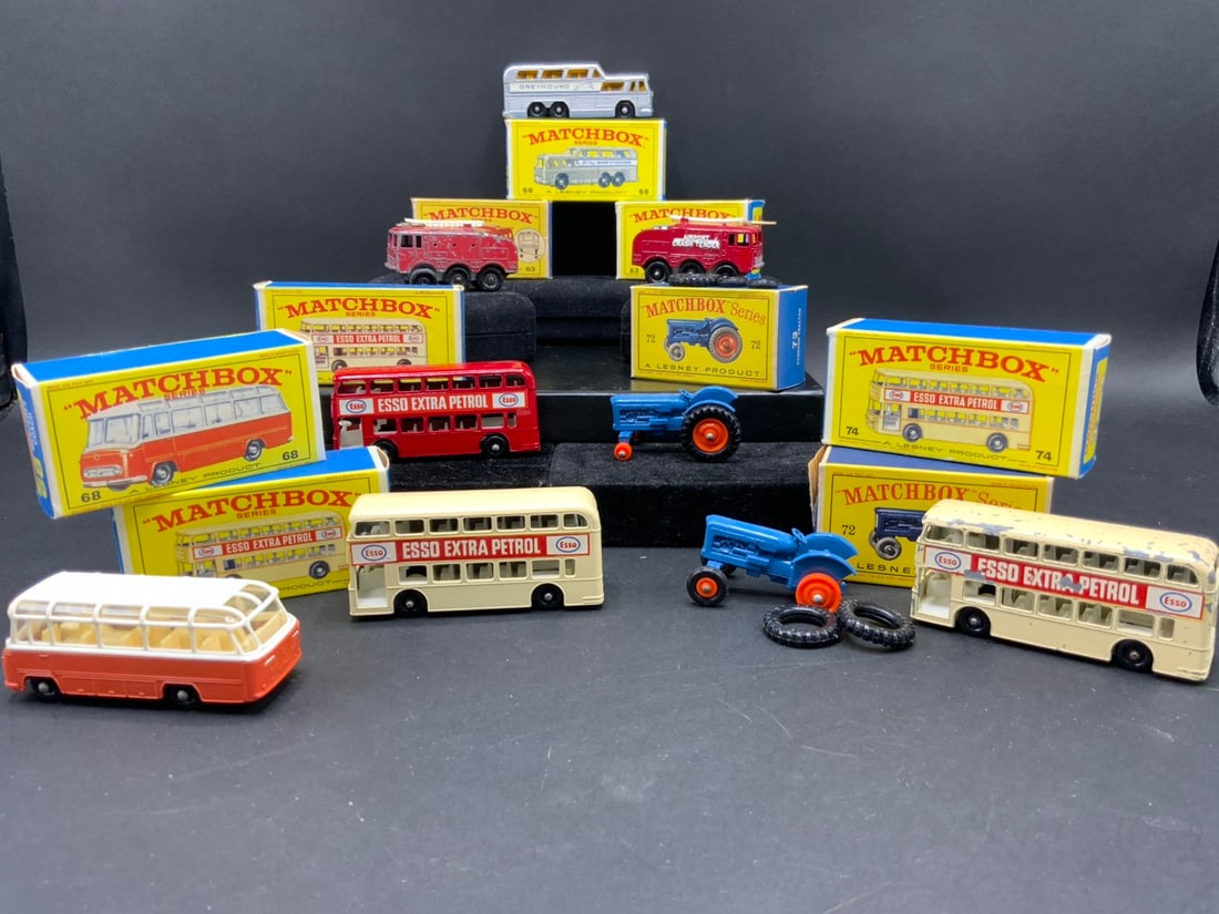 Nine (9) Vintage Matchbox Cars (1 of 6)