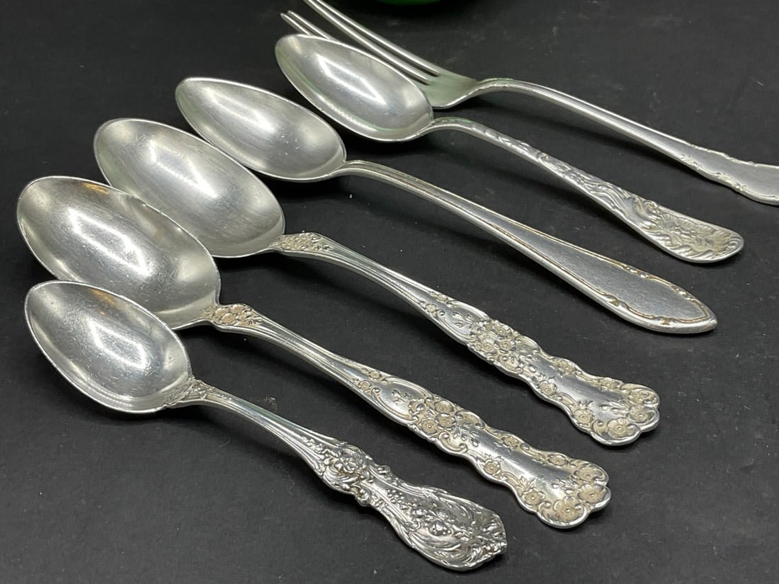 Six (6) Piece Sterling Silver Assorted Flatware - 2