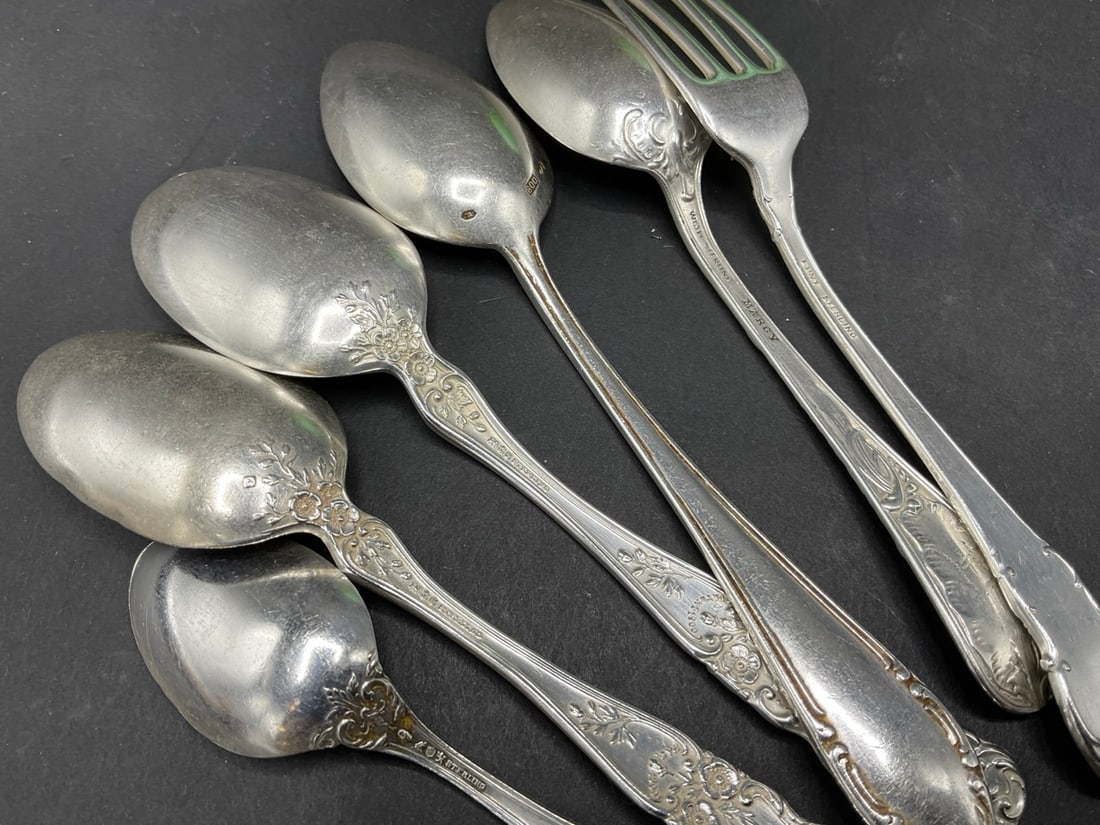 Six (6) Piece Sterling Silver Assorted Flatware - 4
