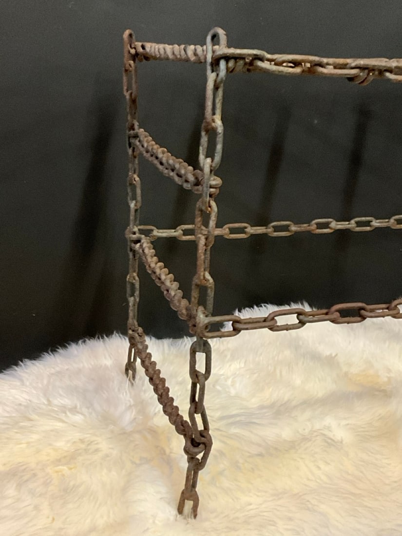 Vintage Nautical Chain Link Table - 2