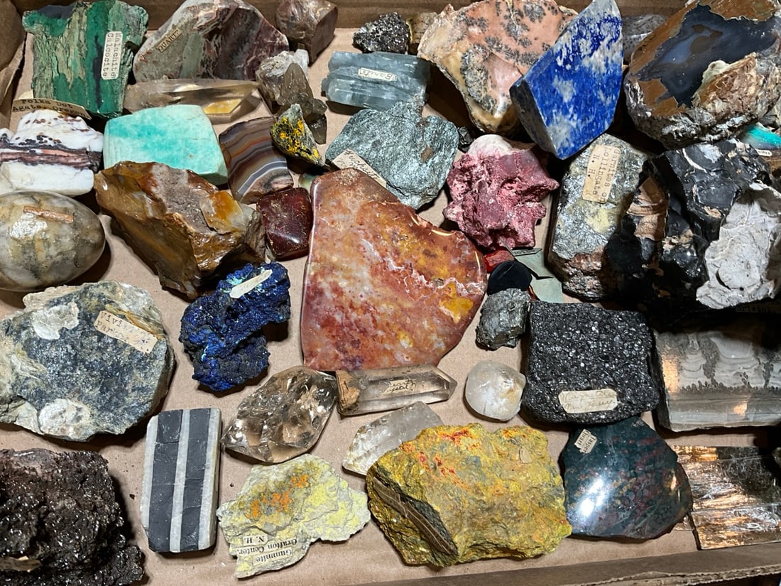 Estate Collection of Minerals, Gemstones and Related (1 of 8)