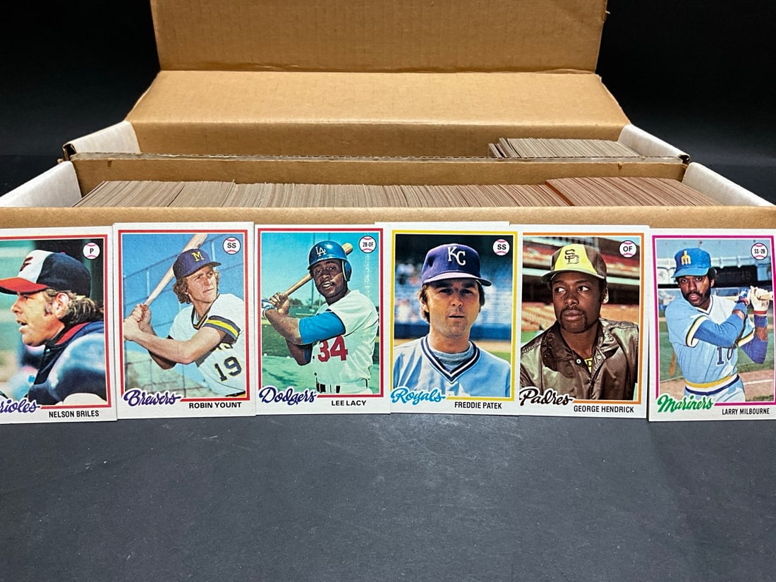 1978 Topps Baseball Cards - 5