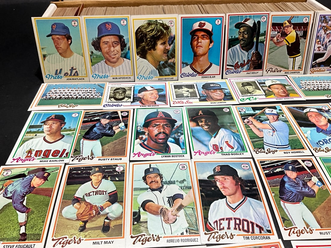 1978 Topps Baseball Cards - 2