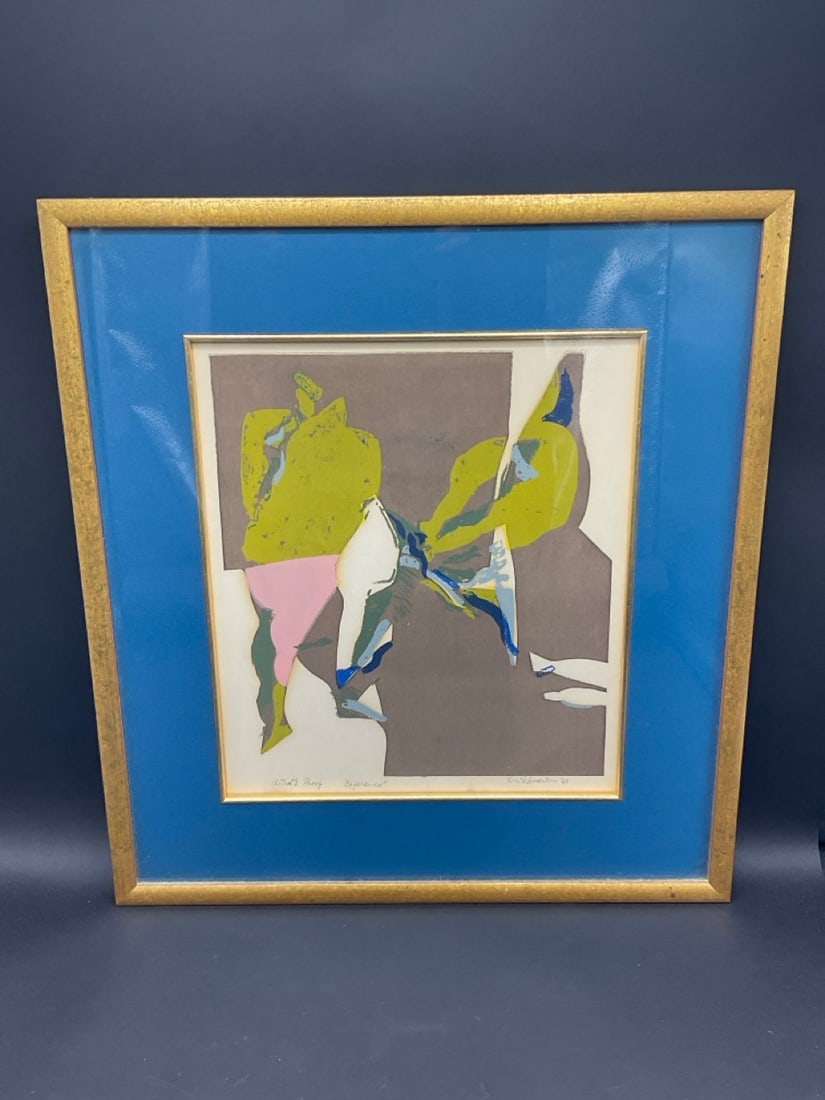 Ron Schwerin (American, b. 1940) Artist Proof Efference 1961 (1 of 4)