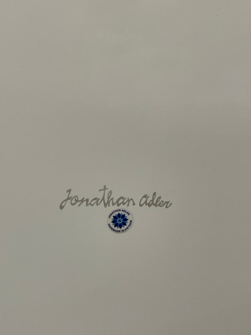 Jonathan Adler White Wall Mirror - 3