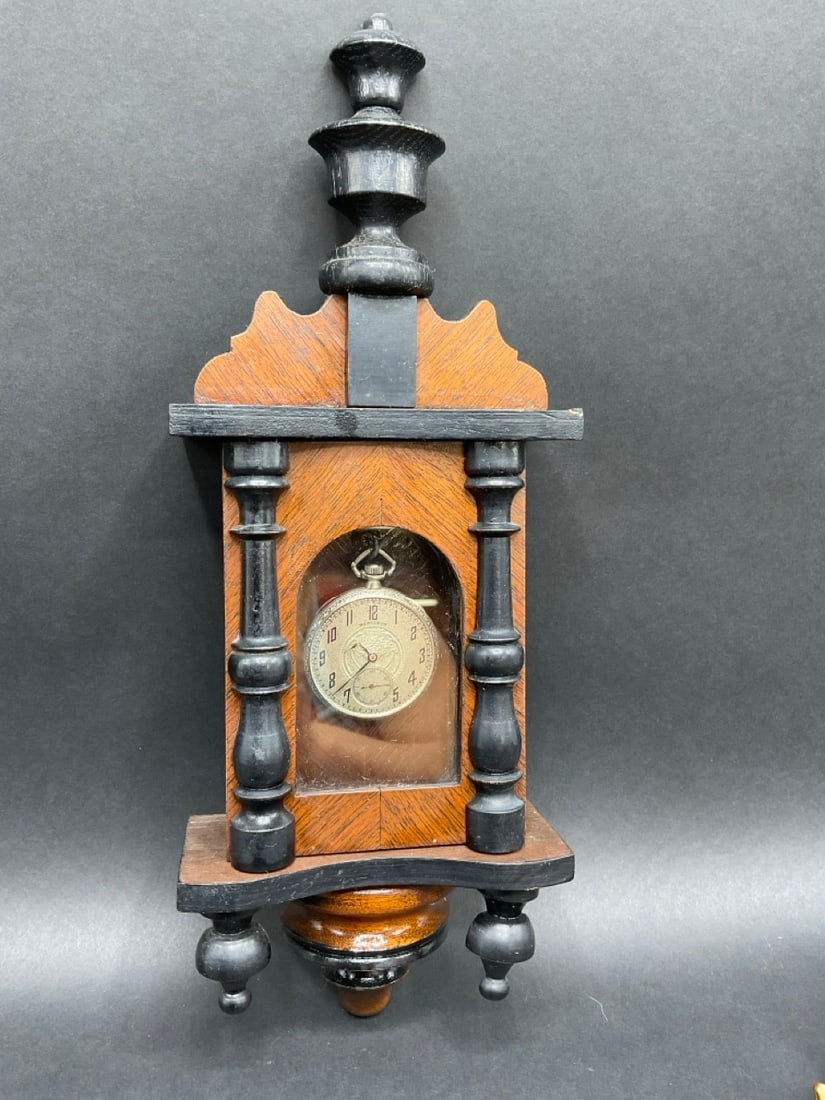 Two (2) Pocket Watch Holders - 4