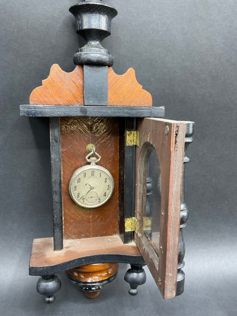Two (2) Pocket Watch Holders - 5