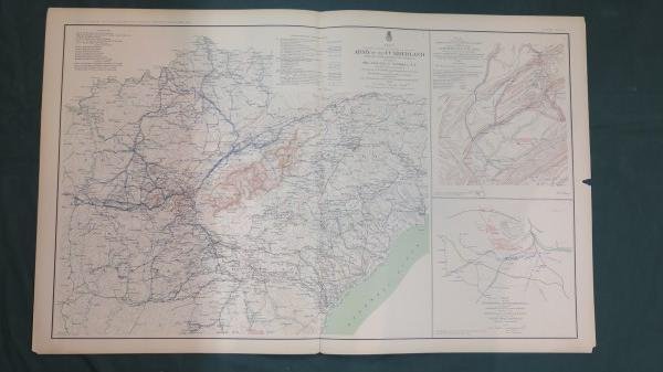 U.S. War Department Atlas...Cumberland Gap, Tennessee (1 of 2)