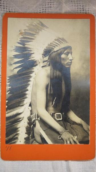 Baker & Johnson Indian Photograph ARAPAHOE (1 of 5)