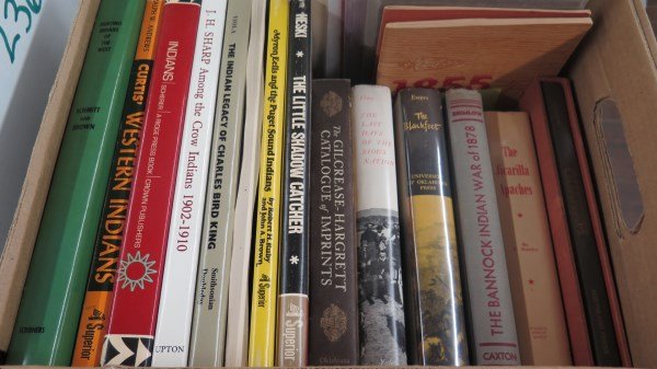 Box Lot of Books - American Indians (1 of 3)