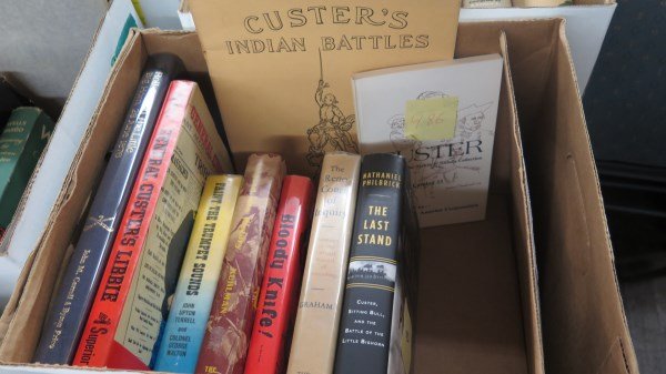 Box Lot of Books - George Armstrong Custer (1 of 3)