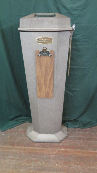 Dow Jones c. 1940 Stock Market Ticker Tape Machine: A Dow Jones c. 1940 Model Stock Market Ticker Tape Machine. This unit was working in 2001 and has interior restoration. Not checked as presently working. Outstanding condition and including the origin