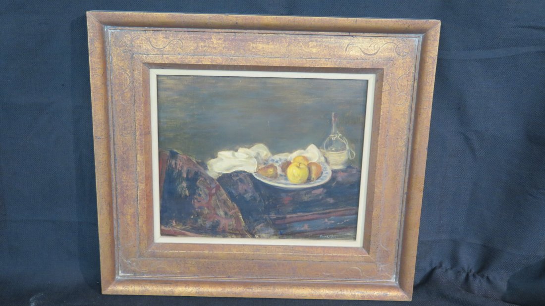 Seymour Remenick 1923-1999 Still Life Fruit Painting (1 of 4)