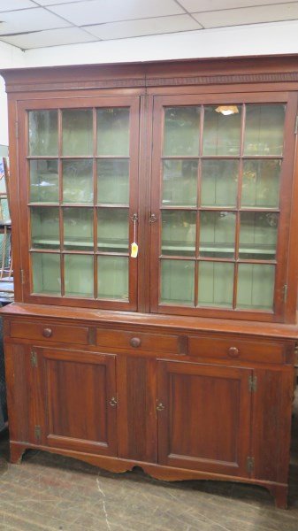 19th Century American Cherrywood Cupboard (1 of 6)