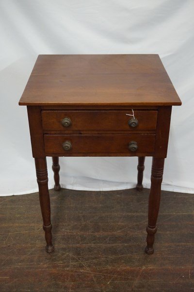 Federal Cherrywood Side Table, c.1820 (1 of 4)