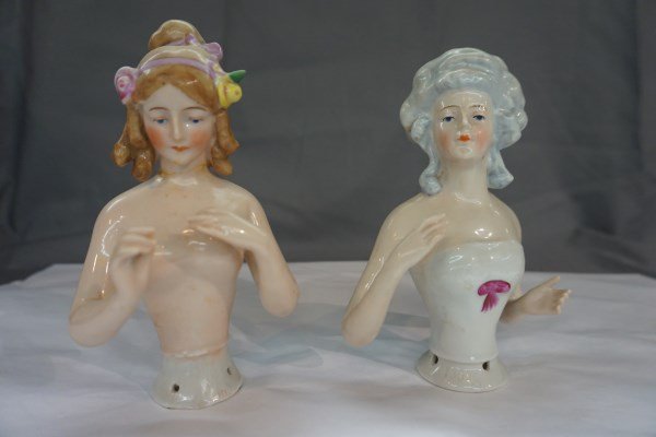 2 Large Goebel German Half Dolls (1 of 7)