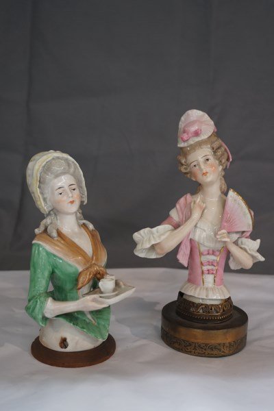 2 Victorian Large German Half Dolls (1 of 6)