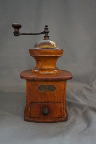 Pe De Antique German Coffee Grinder (1 of 3)