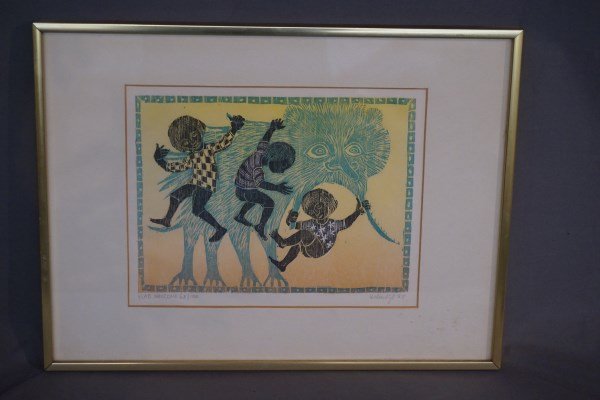 Helen Siegl (1924-2009) "Glad Welcome" (1 of 5)