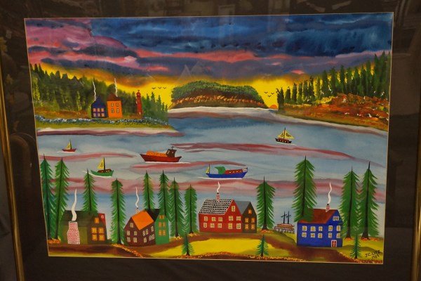 James C. Litz 1948-2009 "Lakeside Life" (1 of 6)