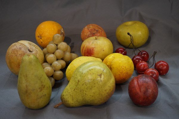 Thirteen (13) Stone Fruit Objects (1 of 2)