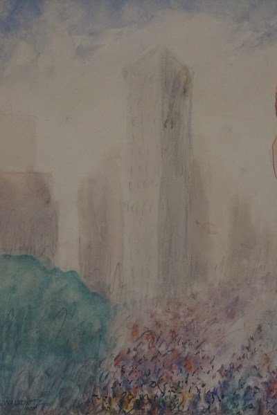 Abraham Walkowitz (American 1878-1965) New York City (1 of 4)