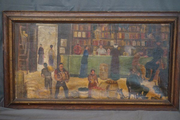 Folk Art General Store Interior Painting (1 of 5)