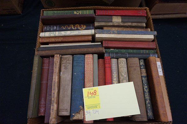 Qty of 34 Estate Library Books Lot (1 of 5)