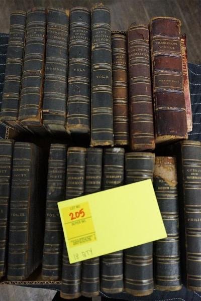Qty of 18 Estate Library Books Lot (1 of 4)