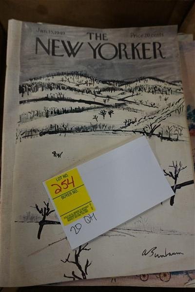 Lot (20) Magazines: 1940's The New Yorker (1 of 3)