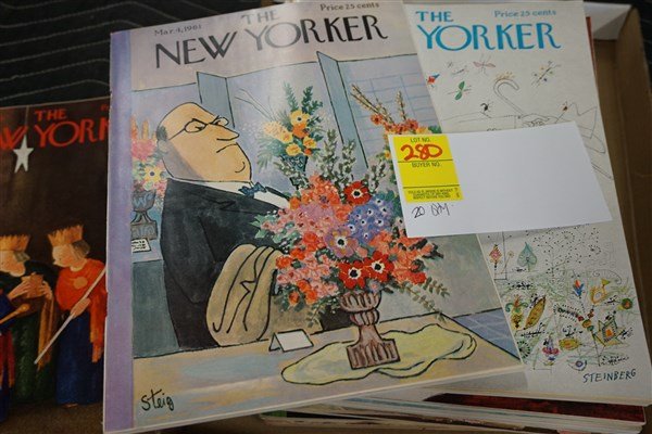 Lot (20) Magazines: 1950's-1960's The New Yorker (1 of 3)