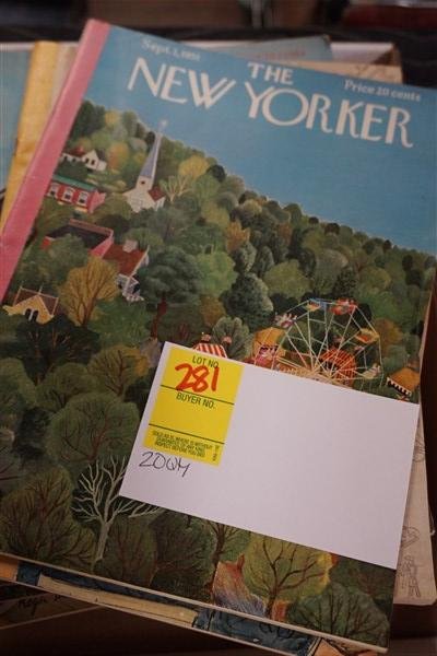 Lot (20) Magazines: 1950's The New Yorker (1 of 3)